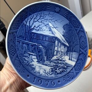 Vintage 1976 Bing & Grondahl– “The Old Watermill” – with box